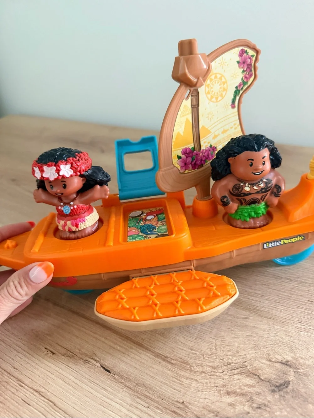 Moana Little People boat